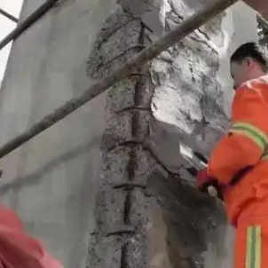 翁源梁板柱楼梯空洞蜂窝剥落露筋等表面破损修补用高强聚合物修补砂浆
